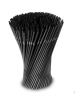 Трубочка с изгибом 5*210 черная 100шт